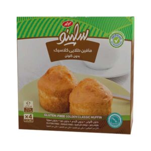 مافین وانیلی 4عددی بدون گلوتن کاله