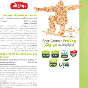 گرانولا ورزشی 300 گرمی پرووگن درین کام