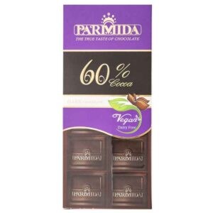 شکلات تلخ تخته ای 60% پارمیدا