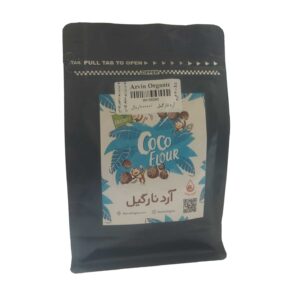 آرد نارگیل 400 گرمی مزرعه روغن
