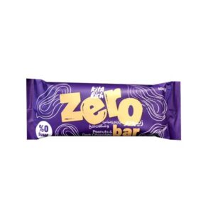 بار زیرو بادام زمینی وشکلات تلخ 40 گرم کیتاریچ