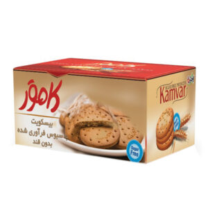 بیسکویت سبوس دار بدون قند کامور