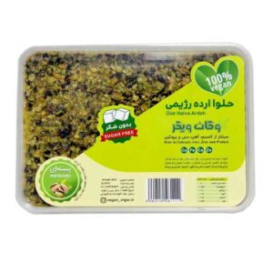 حلوا ارده رژیمی پسته ای 300 گرمی وگان ویگر