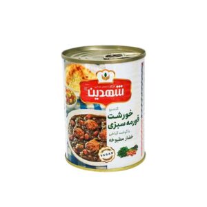 خورش قورمه سبزی وگان 370 گرم شهدین