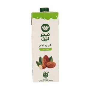 شیر بادام بدون قند 1 لیتری نیچرلین