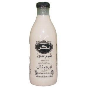 شیر سویا ساده 500 میلی لیتر بکر