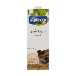 شیر سویا قهوه 1 لیتری مانداسوی