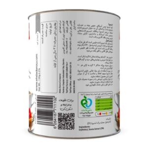 مشخصات پودر اسویا و اریتریتول 150 گرمی ربودیان