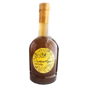 سرکه سیب تخمیری 500 گرم نونا