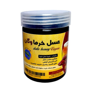 عسل خرما وگان 450 گرم پونا