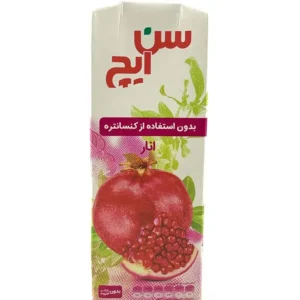 آبمیوه بدون شکر انار 750 سی سی سن ایچ