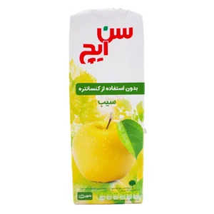 آبمیوه بدون شکر سیب 750 سی سی سن ایچ
