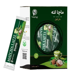 ماچا لته نارگیل 10 عددی پپتینا
