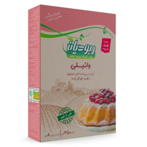 پودر کیک وانیلی بدون شکر ربودیان 350 گرم