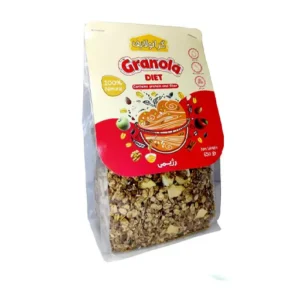 گرانولا سوپر رژیمی 650 گرم پاکتی گرانولایف