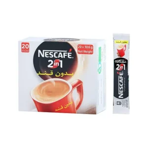 کافی میکس 2در1 کلاسیک بدون قند ساشه 20عددی نستله